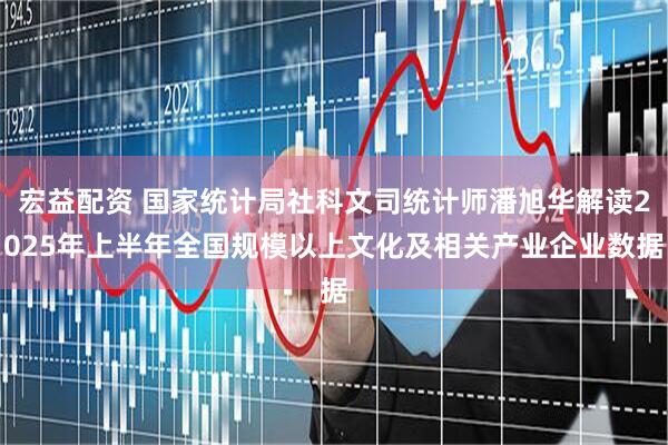 宏益配资 国家统计局社科文司统计师潘旭华解读2025年上半年全国规模以上文化及相关产业企业数据